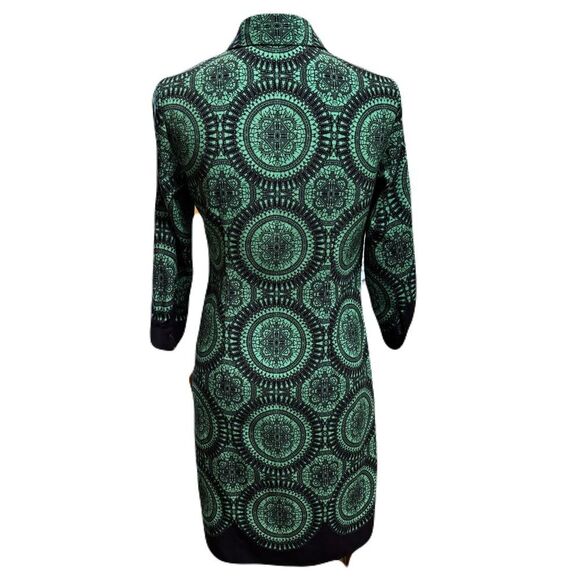 The Limited Teal and Navy Shirt Dress | XS | EUC - Picture 5 of 8